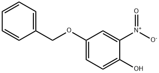 2-Nitro-4-(phenylMethoxy)phenol Struktur