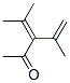 3-Penten-2-one, 4-methyl-3-(1-methylethenyl)- (9CI) Struktur