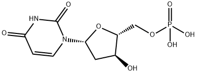 2'-deoxyuridine 5'-monophosphate Structure