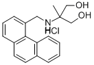 1,3-Propanediol, 2-methyl-2-((4-phenanthrenylmethyl)amino)-, hydrochlo ride Struktur