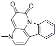 3-Methyl-3H-indolo[3,2,1-de][1,5]naphthyridine-5,6-dione Struktur