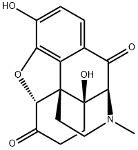 10-ketooxymorphone Struktur