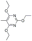 Pyrimidine, 2,4,6-triethoxy-5-methyl- (9CI) Struktur