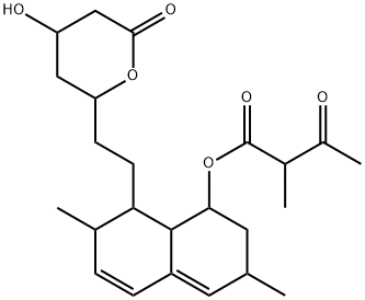 酮洛伐他汀, 96497-73-3, 結(jié)構(gòu)式