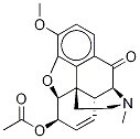 10-Oxocodeine 6-Acetate Struktur