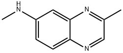 6-Quinoxalinamine,N,3-dimethyl-(9CI) Struktur