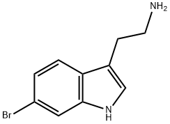 2-(6-bromo-1H-indol-3-yl)ethanamine Struktur