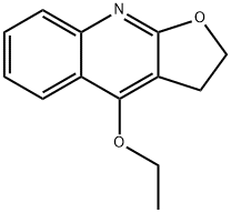 Furo[2,3-b]quinoline, 4-ethoxy-2,3-dihydro- (7CI) Struktur