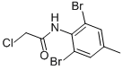 2-CHLORO-N-(2,6-DIBROMO-4-METHYLPHENYL)ACETAMIDE Struktur