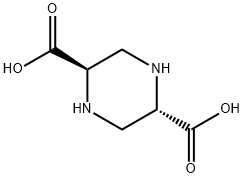 2,5-Piperazinedicarboxylicacid,trans-(9CI) Struktur