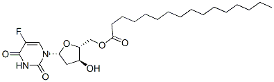 5'-O-palmitoyl-5-fluoro-2'-deoxyuridine Struktur