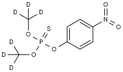 METHYL PARATHION-D6 Structure