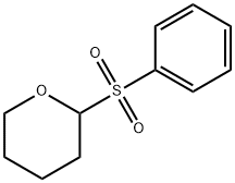 2-(PHENYLSULFONYL)TETRAHYDROPYRAN Struktur