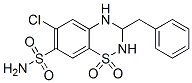 (-)-Benzylhydrochlorothiazide Struktur