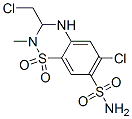 methyclothiazide Struktur