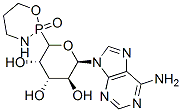 9-(5'-(2-oxo-1,3,2-oxazaphosphorinan-2-yl)-beta-arabinosyl)adenine Struktur