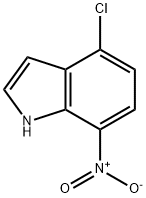 1H-Indole, 4-chloro-7-nitro-, 96831-52-6, 結(jié)構(gòu)式