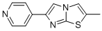 2-METHYL-6-(PYRIDIN-4-YL)IMIDAZO[2,1-B]THIAZOLE Struktur