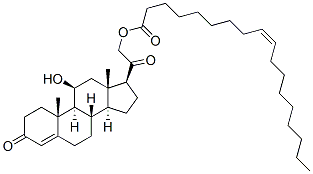 corticosterone 21-oleate Struktur