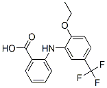 Benzoic  acid,  2-[[2-ethoxy-5-(trifluoromethyl)phenyl]amino]- Struktur