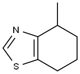 Benzothiazole,  4,5,6,7-tetrahydro-4-methyl- Struktur