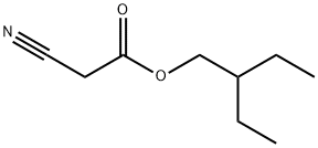 2-ETHYLBUTYL CYANOACETATE Struktur