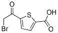 5-Bromoacetyl-2-thiophenecarboxylic acid Struktur