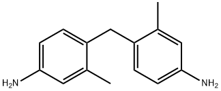 4-(4-amino-2-methylbenzyl)-3-methylbenzenamine Struktur