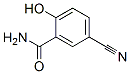 Benzamide, 5-cyano-2-hydroxy- (9CI) Struktur