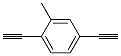 Benzene, 1,4-diethynyl-2-methyl- (9CI) Struktur