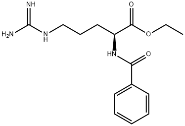 N-Α-BENZOYL-L-ARGININE ETHYL ESTER HYDROCHLORIDE Struktur