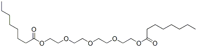 oxybis(ethane-1,2-diyloxyethane-1,2-diyl) dioctanoate Struktur