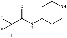 2,2,2-TRIFLUORO-N-PIPERIDIN-4-YL-ACETAMIDE Struktur