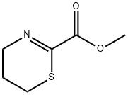 4H-1,3-Thiazine-2-carboxylicacid,5,6-dihydro-,methylester(9CI) Struktur