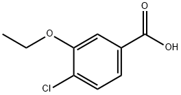 4-CHLORO-3-ETHOXYBENZOIC ACID Struktur