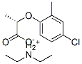 diethylammonium (S)-2-(4-chloro-2-methylphenoxy)propionate Struktur