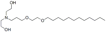 2,2'-[[3-[2-(dodecyloxy)ethoxy]propyl]imino]bisethanol Struktur