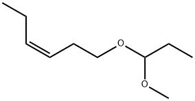 (Z)-1-(1-methoxypropoxy)hex-3-ene Struktur