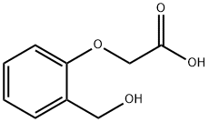 (2-HYDROXYMETHYL-PHENOXY)-ACETIC ACID Struktur