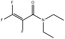 N,N-diethyl-2,3,3-trifluoroacrylamide Struktur