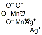 dimanganese disilver pentaoxide Struktur