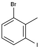 2-BROMO-6-IODOTOLUENE Struktur