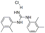 N,N'-bis(dimethylphenyl)guanidine monohydrochloride Struktur