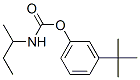 3-tert-butylphenyl sec-butylcarbamate Struktur