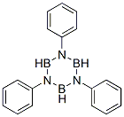 1,3,5-Triphenylborazine Struktur