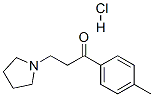 1-(4-METHYLPHENYL)-3-(1-PYRROLIDINYL)-1& Struktur