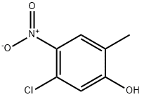 5-Chloro-2-methyl-4-nitrophenol Struktur