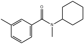 N-Cyclohexyl-N-Methyl-3-MethylbenzaMide, 97% Struktur