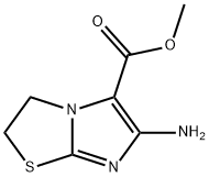 METHYL 6-AMINO-2,3-DIHYDROIMIDAZO[2,1-B]THIAZOLE-5-CARBOXYLATE Struktur