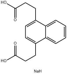 萘基-1,4-二丙酸二鈉鹽, 97860-58-7, 結(jié)構(gòu)式